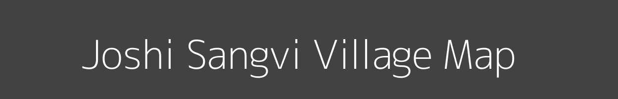Map of Joshi Sangvi Village in Maharashtra Image