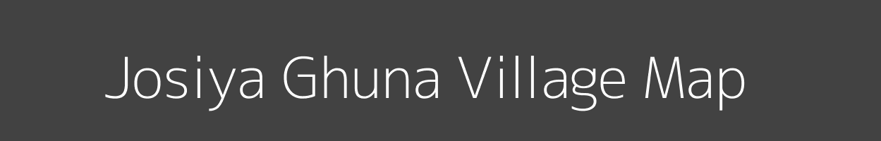 Map of Josiya Ghuna Village in Uttarakhand Image