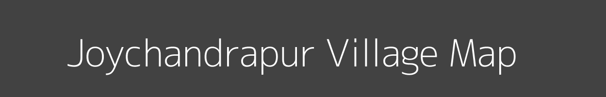 Map of Joychandrapur Village in Tripura Image