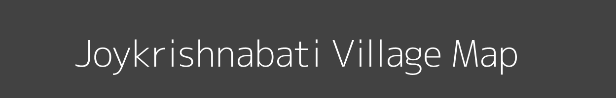 Map of Joykrishnabati Village in West Bengal Image