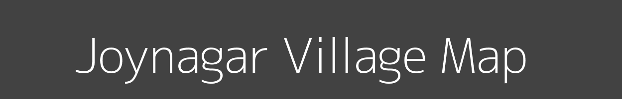 Map of Joynagar Village in Tripura Image