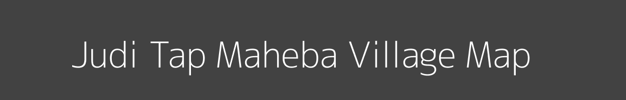 Map of Judi Tap Maheba Village in Madhya Pradesh Image