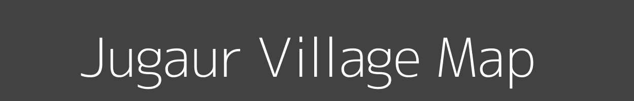 Map of Jugaur Village in Uttar Pradesh Image