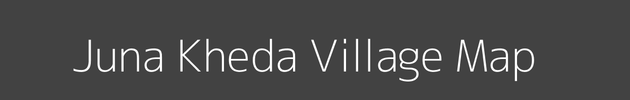 Map of Juna Kheda Village in Gujarat Image