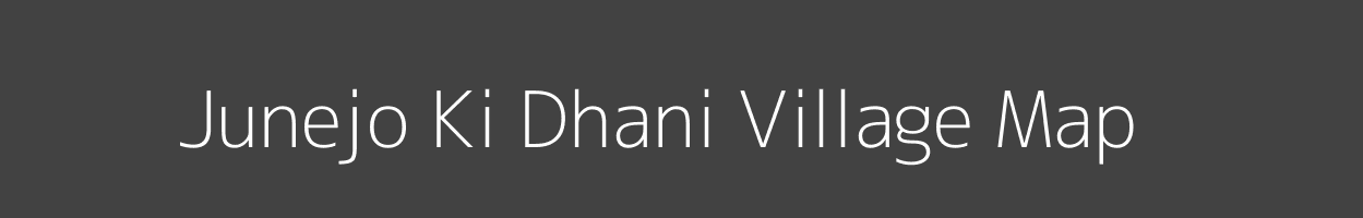 Map of Junejo Ki Dhani Village in Rajasthan Image