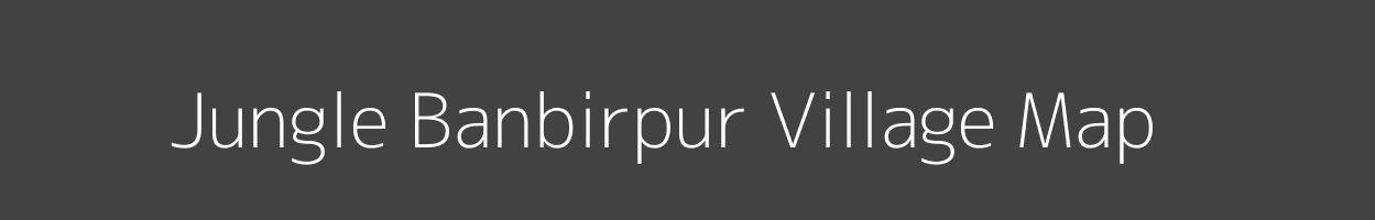 Map of Jungle Banbirpur Village in Uttar Pradesh Image