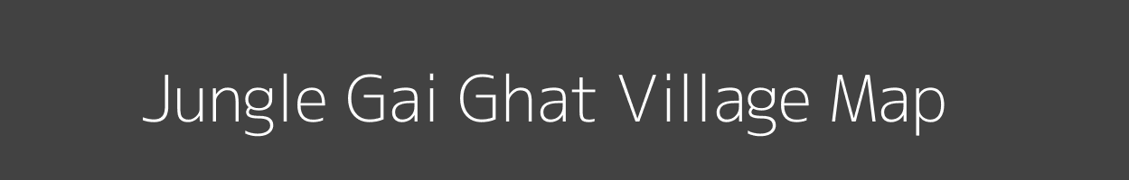 Map of Jungle Gai Ghat Village in Uttar Pradesh Image