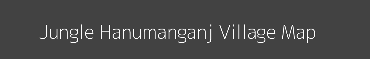 Map of Jungle Hanumanganj Village in Uttar Pradesh Image