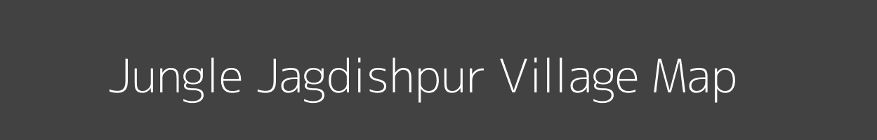 Map of Jungle Jagdishpur Village in Uttar Pradesh Image