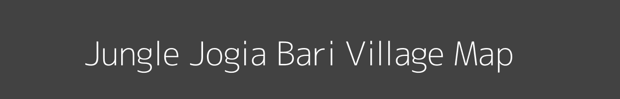 Map of Jungle Jogia Bari Village in Uttar Pradesh Image