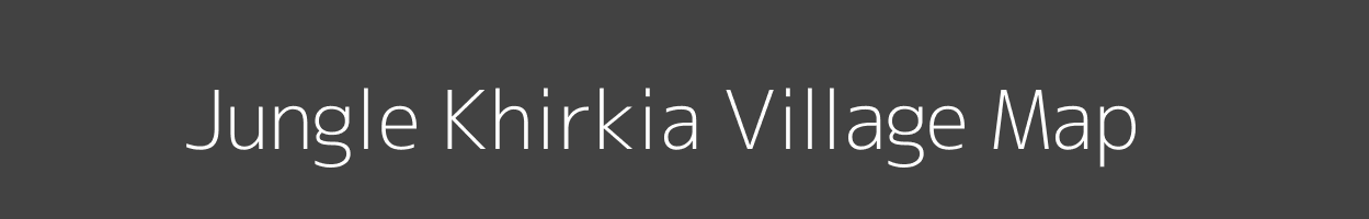 Map of Jungle Khirkia Village in Uttar Pradesh Image