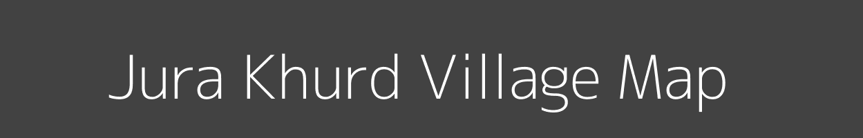 Map of Jura Khurd Village in Uttar Pradesh Image