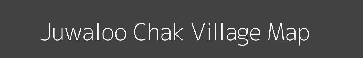 Map of Juwaloo Chak Village in Jammu and Kashmir Image