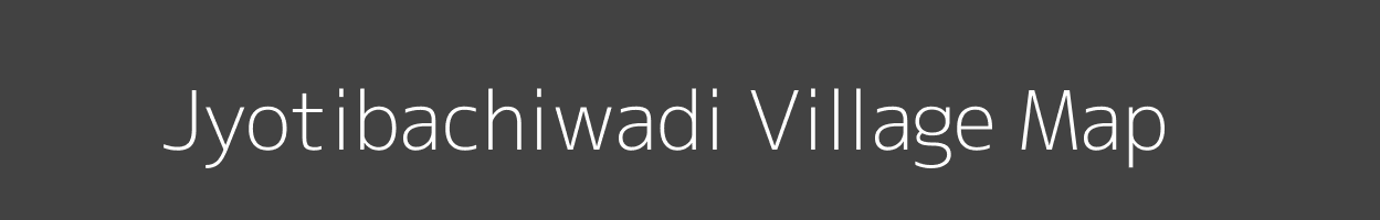 Map of Jyotibachiwadi Village in Maharashtra Image
