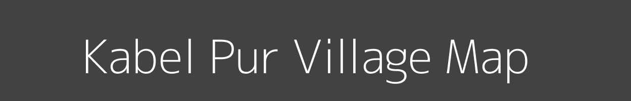 Map of Kabel Pur Village in Uttar Pradesh Image