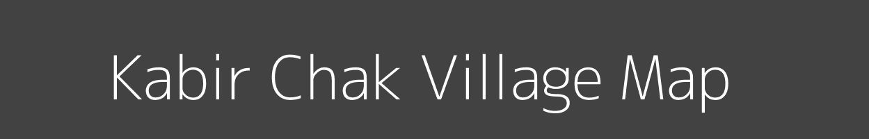 Map of Kabir Chak Village in Bihar Image