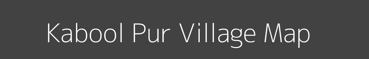 Map of Kabool Pur Village in Uttar Pradesh Image