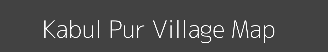 Map of Kabul Pur Village in Uttar Pradesh Image