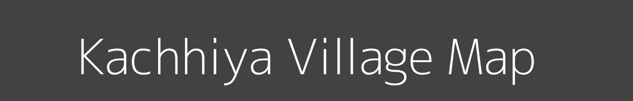 Map of Kachhiya Village in Uttar Pradesh Image