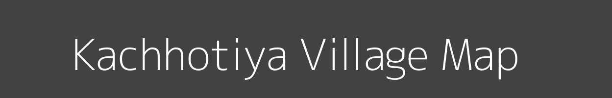 Map of Kachhotiya Village in Rajasthan Image