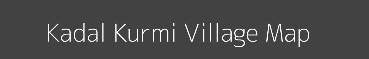 Map of Kadal Kurmi Village in Jharkhand Image