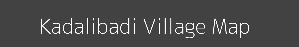Map of Kadalibadi Village in Odisha Image