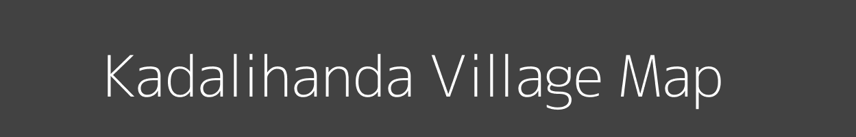 Map of Kadalihanda Village in Odisha Image