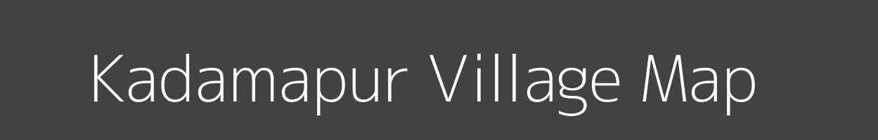 Map of Kadamapur Village in Maharashtra Image