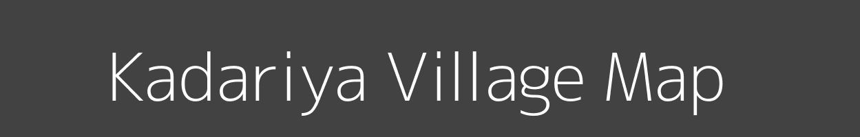 Map of Kadariya Village in Uttar Pradesh Image