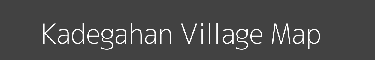 Map of Kadegahan Village in Maharashtra Image