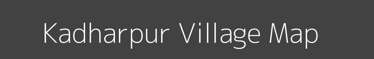 Map of Kadharpur Village in Uttar Pradesh Image