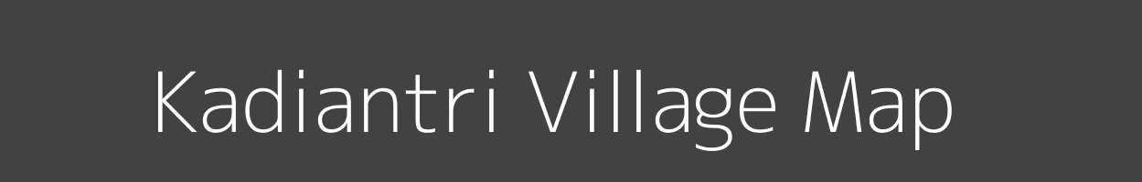 Map of Kadiantri Village in Madhya Pradesh Image