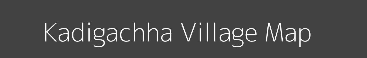 Map of Kadigachha Village in West Bengal Image