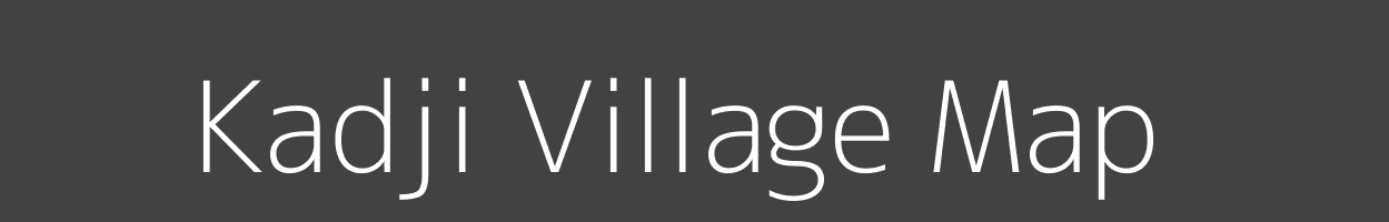 Map of Kadji Village in Uttar Pradesh Image