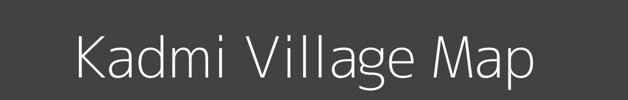 Map of Kadmi Village in Madhya Pradesh Image