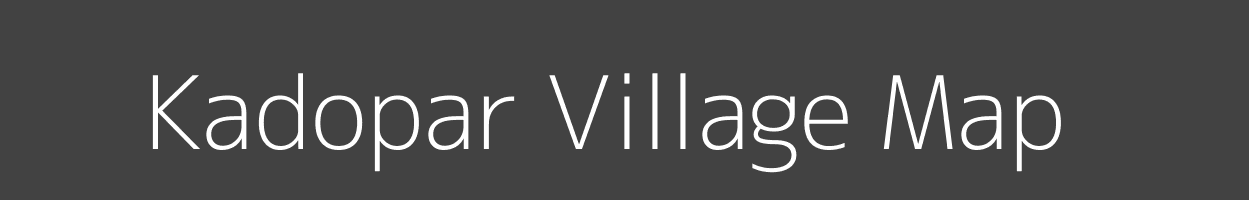 Map of Kadopar Village in Madhya Pradesh Image