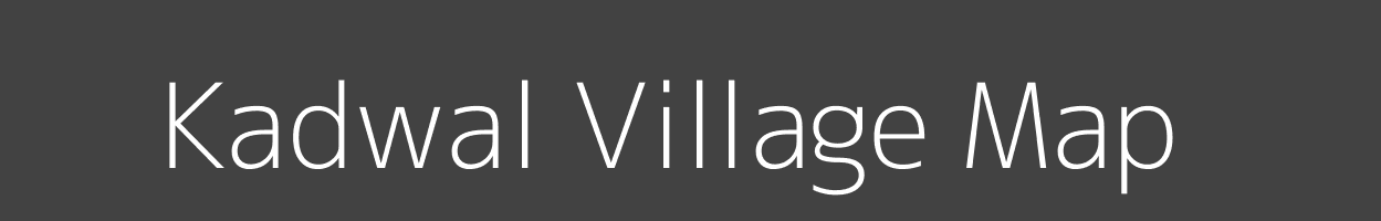 Map of Kadwal Village in Madhya Pradesh Image