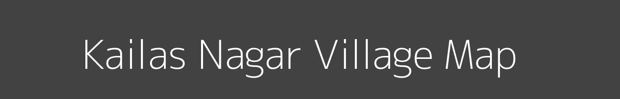 Map of Kailas Nagar Village in Maharashtra Image