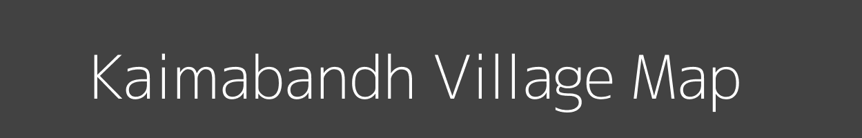 Map of Kaimabandh Village in Bihar Image