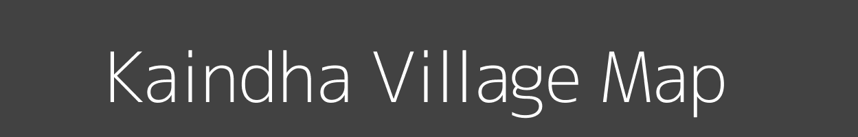 Map of Kaindha Village in Uttar Pradesh Image