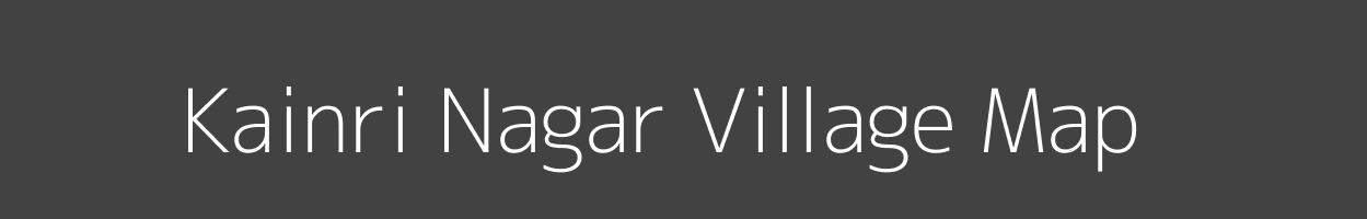 Map of Kainri Nagar Village in Jharkhand Image