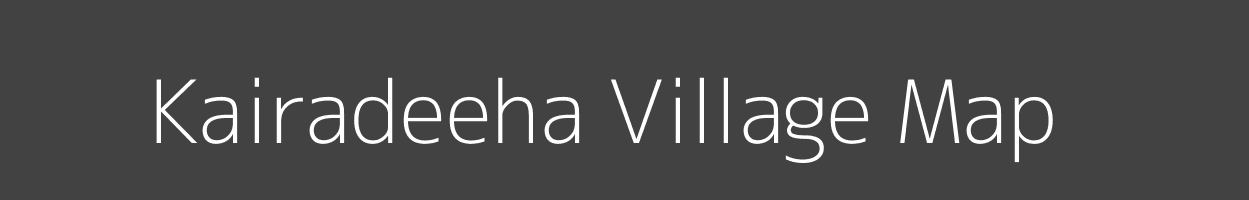 Map of Kairadeeha Village in Uttar Pradesh Image