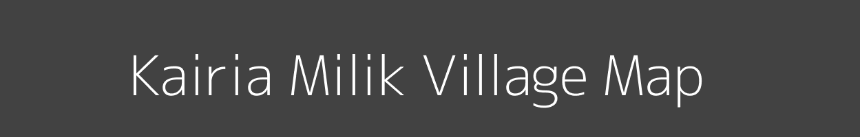 Map of Kairia Milik Village in Bihar Image