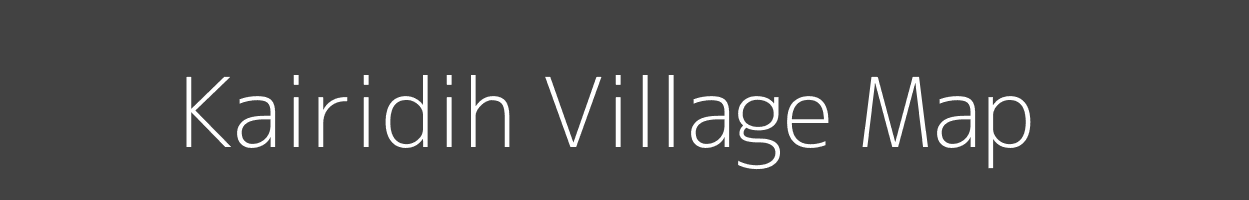 Map of Kairidih Village in Jharkhand Image