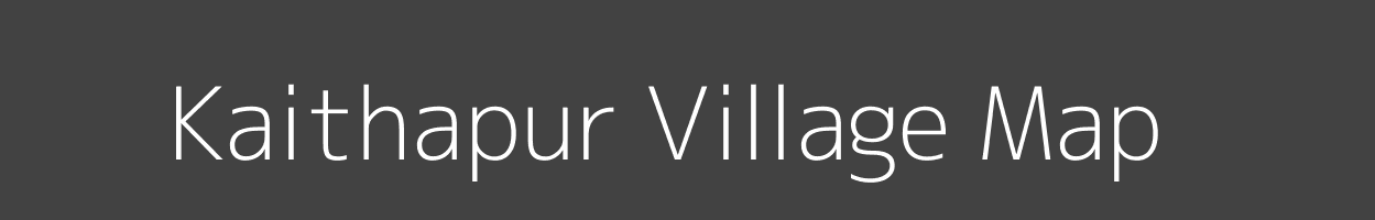 Map of Kaithapur Village in Uttar Pradesh Image