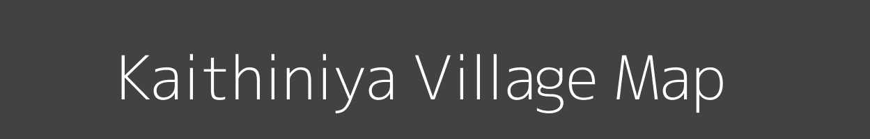 Map of Kaithiniya Village in Madhya Pradesh Image