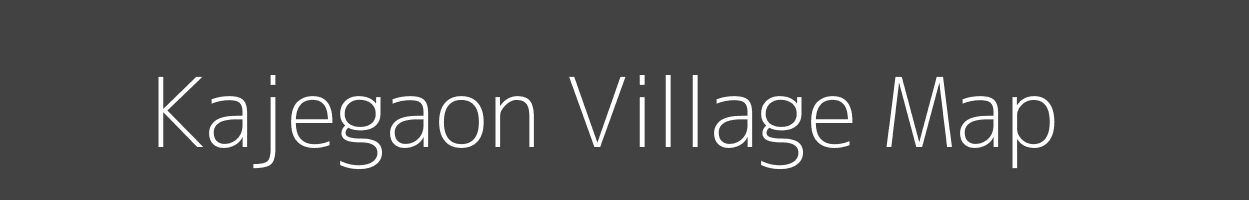 Map of Kajegaon Village in Maharashtra Image