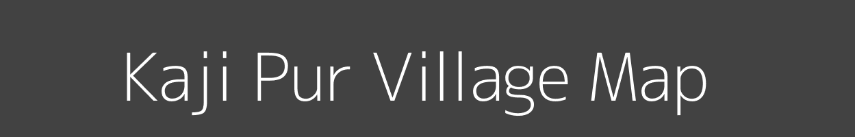 Map of Kaji Pur Village in Uttar Pradesh Image