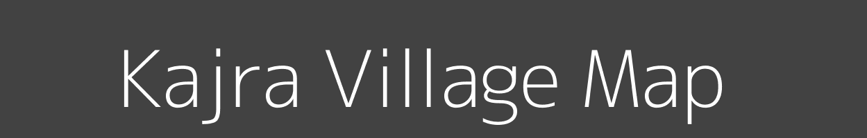 Map of Kajra Village in Madhya Pradesh Image