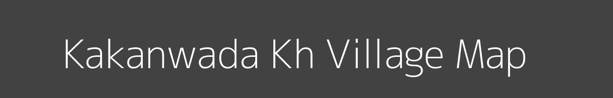 Map of Kakanwada Kh Village in Maharashtra Image